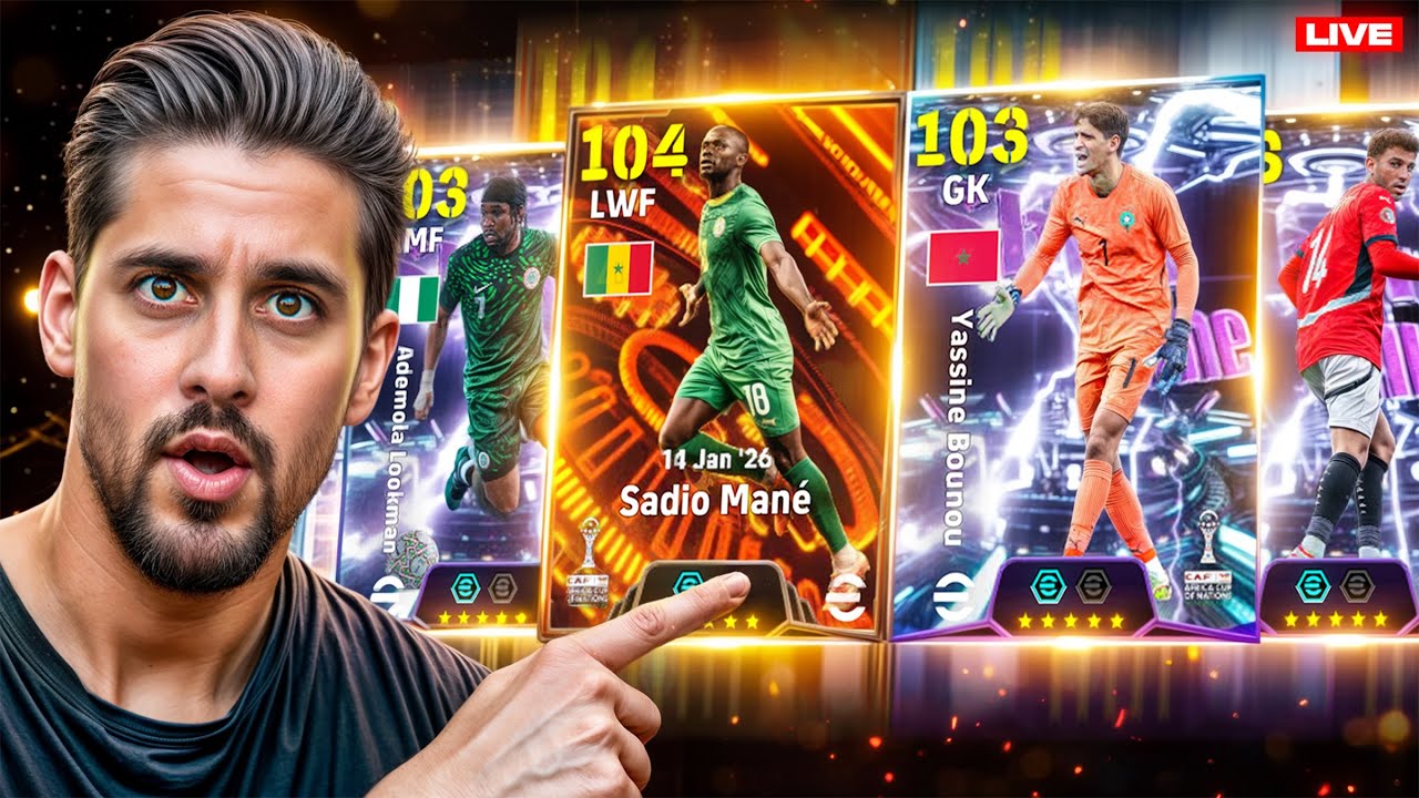 AFCON 2025 PACK 😱 BIG TIME + SHOWTIME PACK OPENING | LIVE AFCON REVIEW 🔥