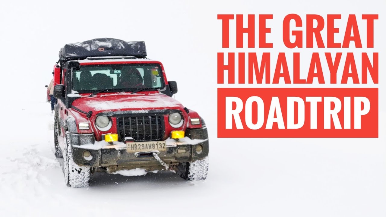 4500Kms Solo Extreme Overland Rooftop Camping Trip In Himalayas With Mahindra Thar