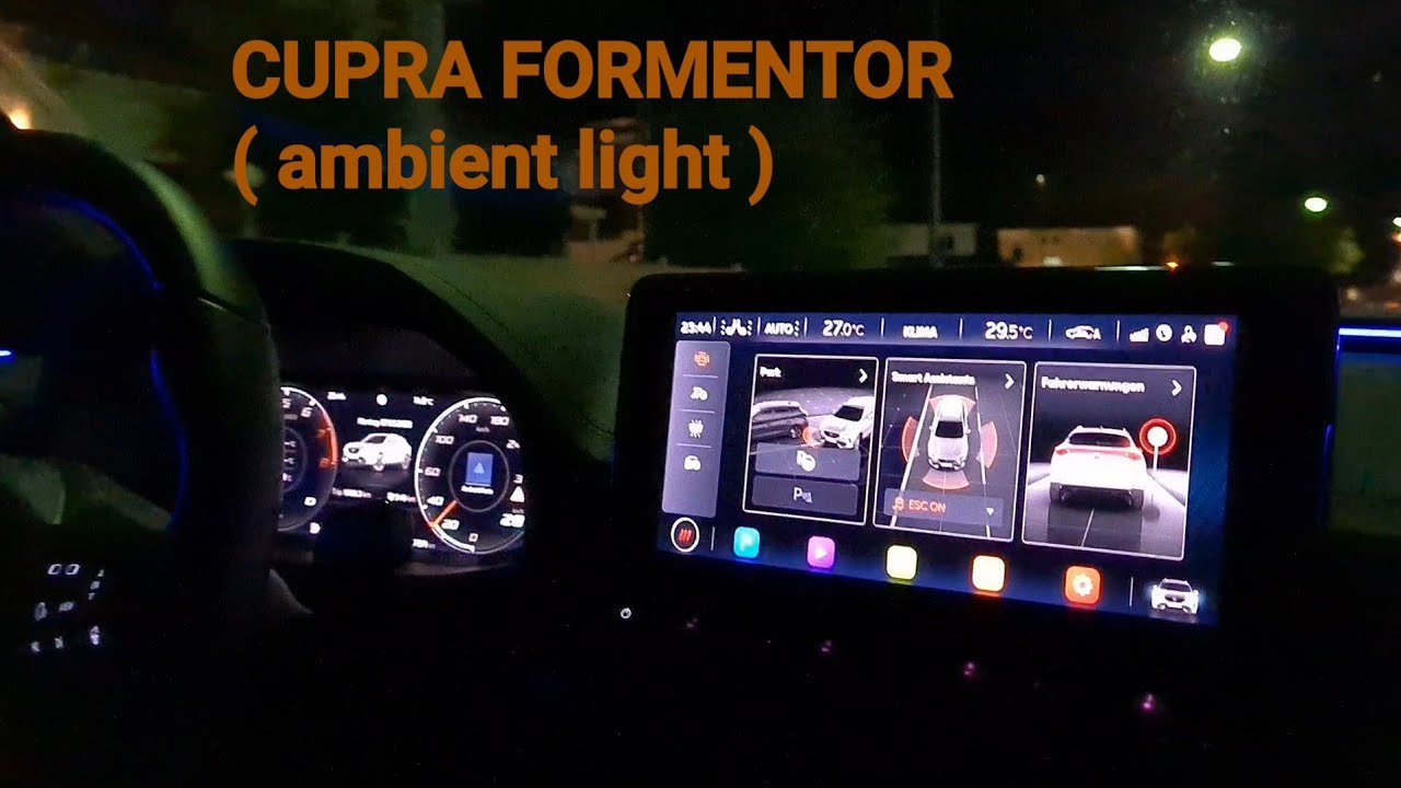 Cupra Formentor  - Ambientelicht - ambient light