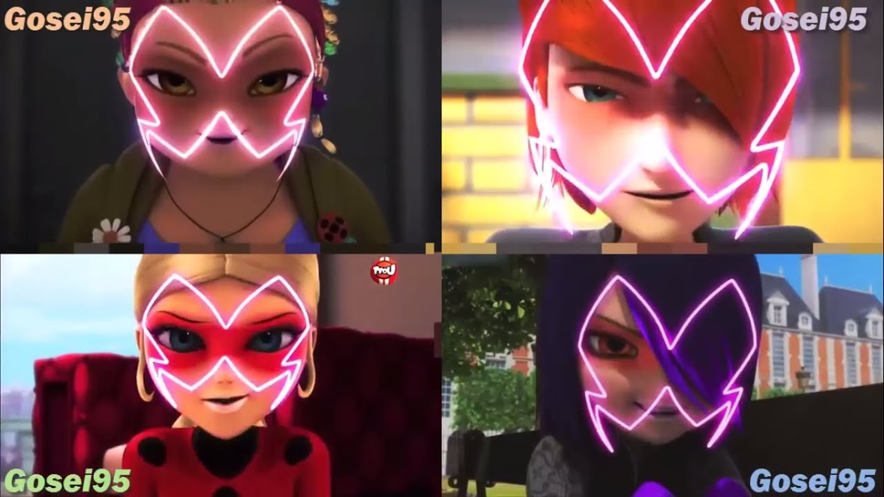 Narrating the villains of Miraculous Ladybug season 1 2 and 3