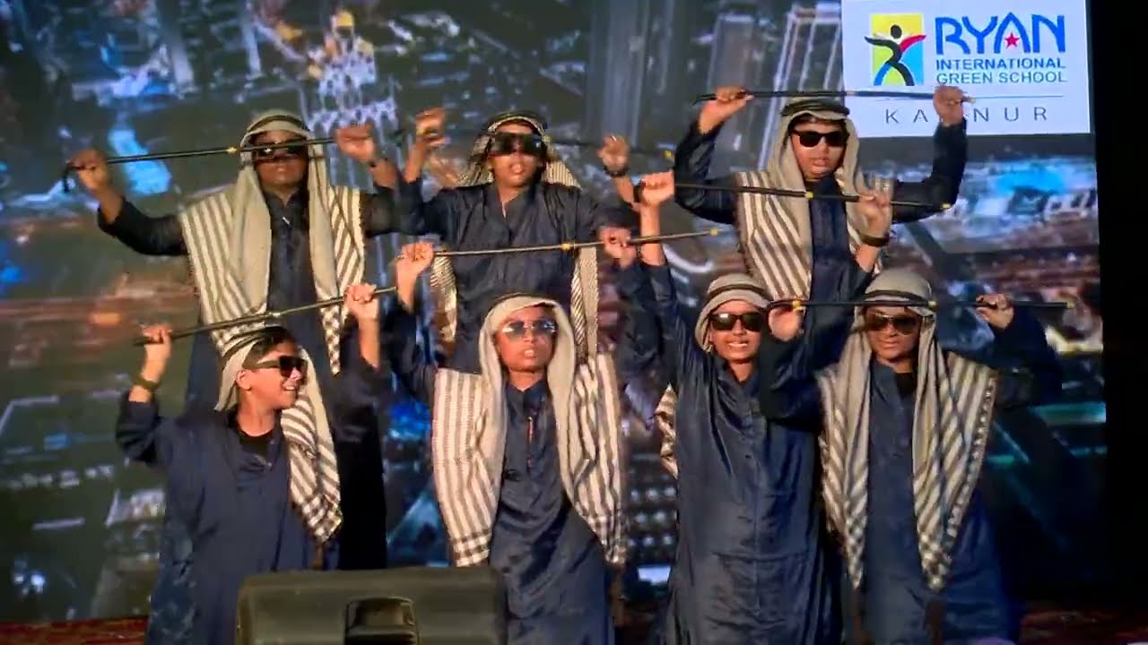 "Arabic Dance Performance | Ryan International Green School | Annual Day 2025"