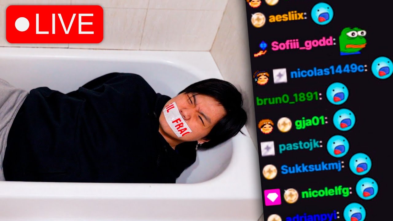 Fing&iacute; Que Me Secuestraron en Stream