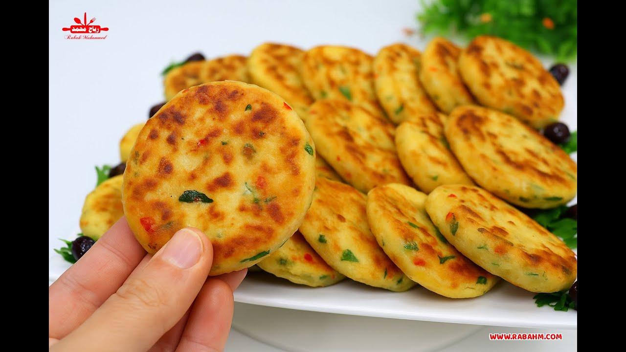 فطائر الجبنة والخضار في 20 دقيقة 🧀🥬 وجبة سحور سريعة ولذيذة بدون تعب مع رباح محمد