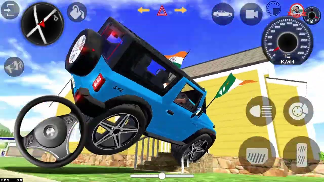 Dollar [Song] Indian Car Simulator 3d Games | Mahindra Purple Thar Driving Android Gameplay