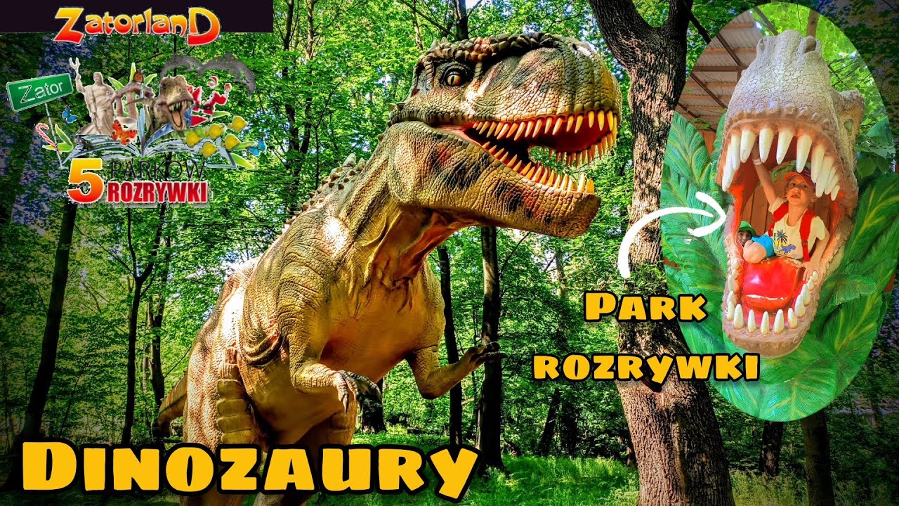 🦖 DINOZAURY jak ŻYWE 😶‍🌫️ Park rozrywki ZATORLAND 2024 #dinozaury #dinosaurs #dinosaur #dino #dinos