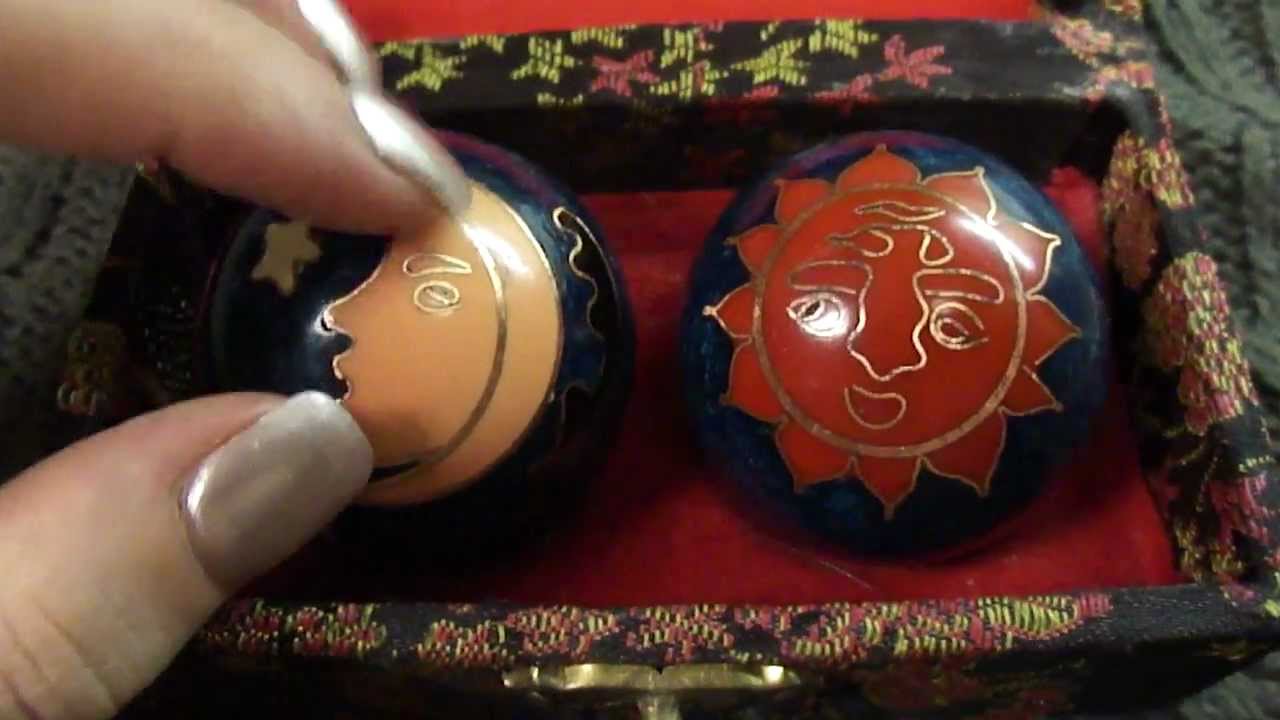 Whispering #14- asmr/relaxation- Baoding balls