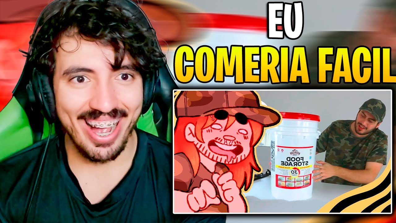 O BALDE DE SOBREVIVENCIA (que dura 30 anos) - MIGS | Leozin React