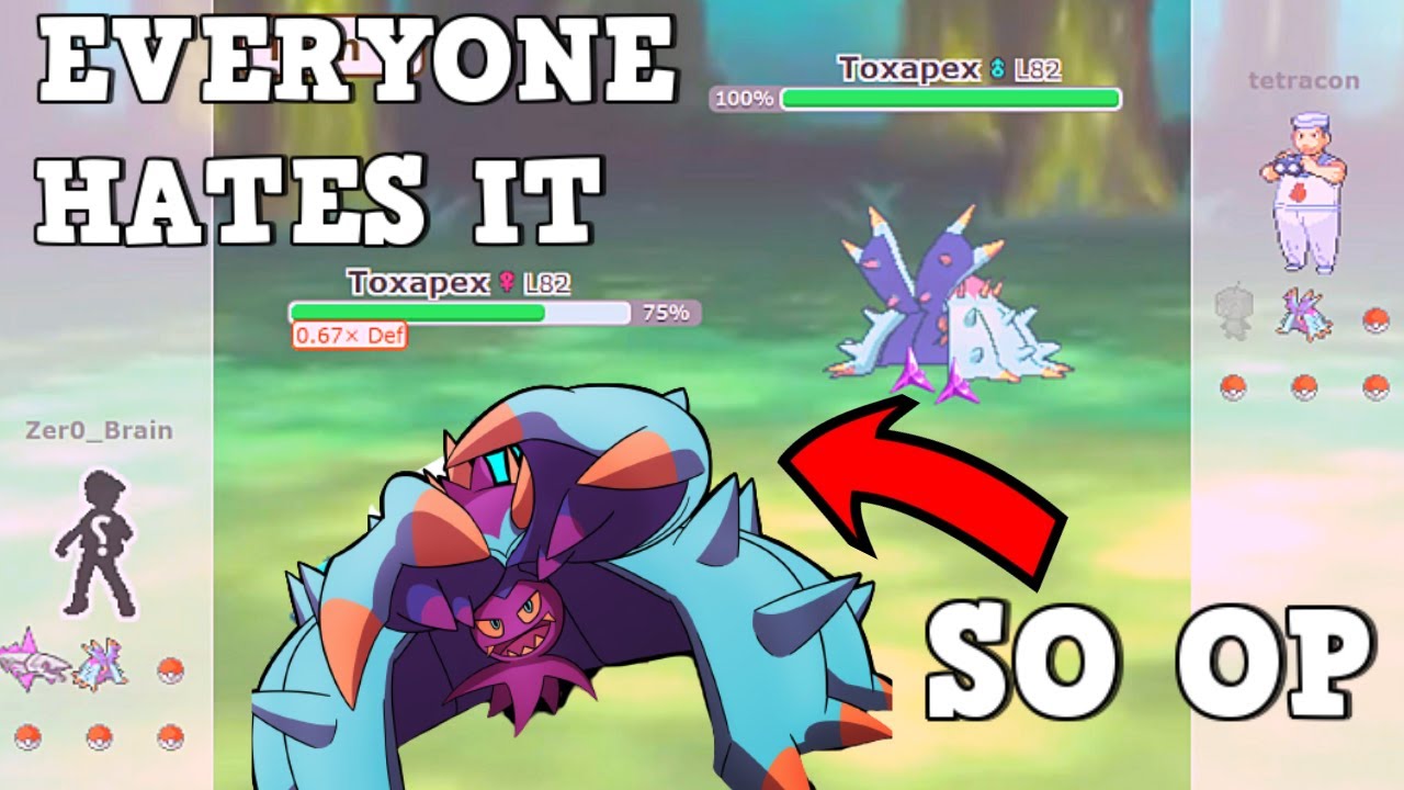 THIS IS WHY EVERYONE HATES TOXAPEX! (Pokemon Showdown Random Battles)