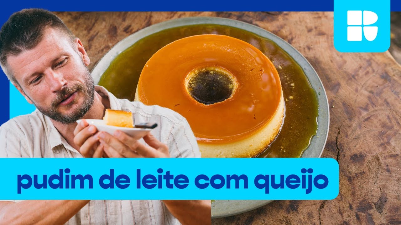 Aprenda a fazer pudim de leite com queijo | Rodrigo Hilbert | Tempero de Família