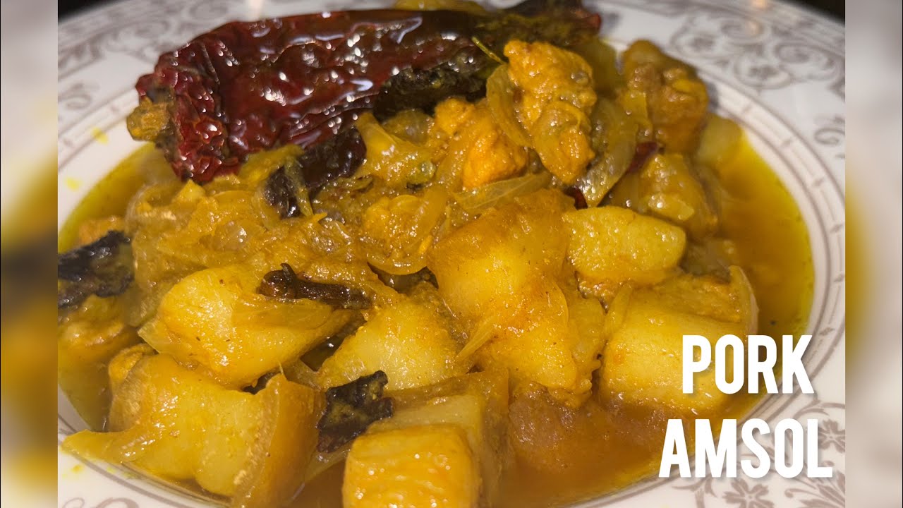 PORK AMSOL 🐷 GOAN STYLE • EASY • SPICY • HOMEMADE 🔥 