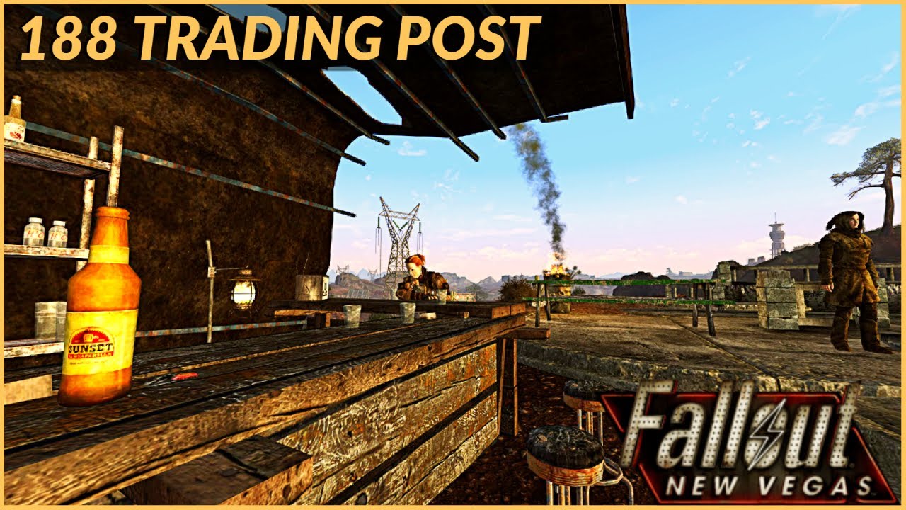 Fallout Ambience | 188 Trading Post Bar [OST + Background Radio]