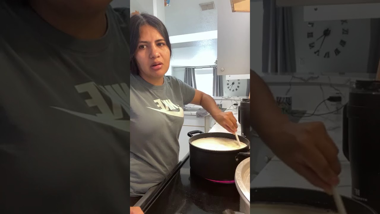 Asiendo cuajada y tortillas de Maseca #comida #cuajada #tortilla #cosinando #viral #foryou 