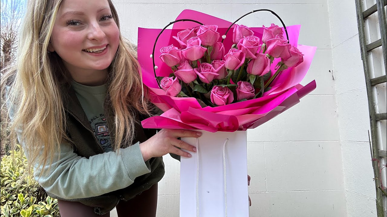 How to make a heart shaped bouquet | Easy to follow DETAILED flower tutorial