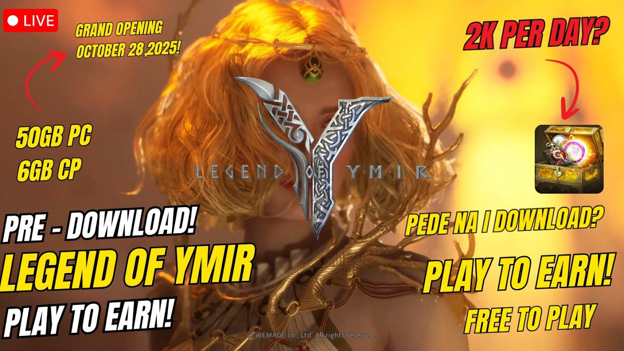 Legend Of Ymir | Download Now! Free To Play! ( Tagalog )