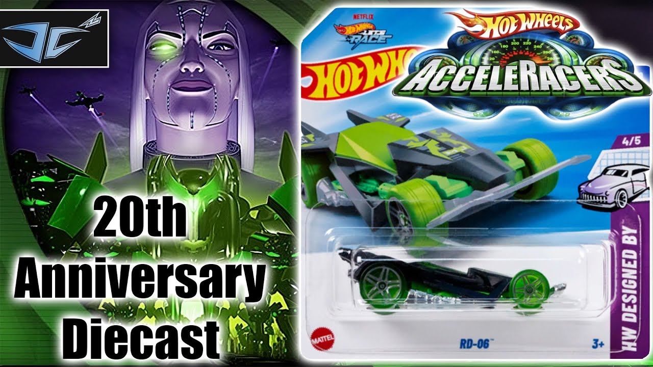 Acceleracers 20th Anniversary Dronez Diecast, Fanart, and more!