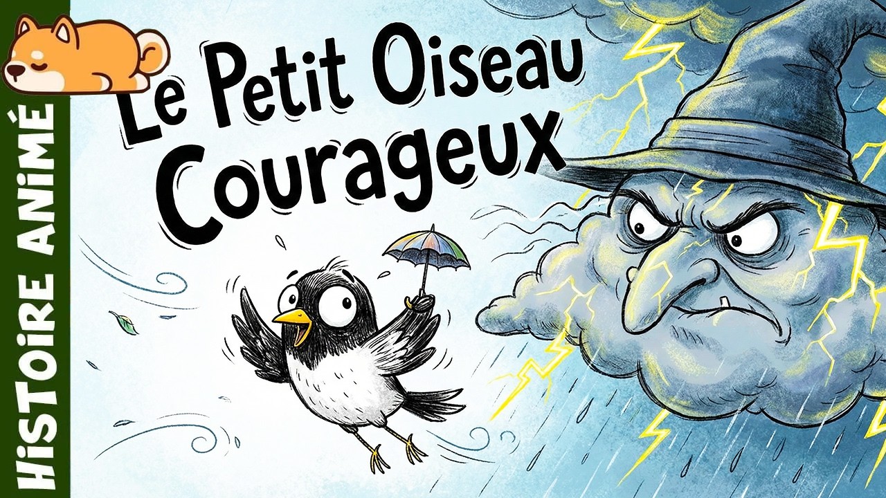 Le Petit Oiseaux Courageux🌙| Histoire pour s'endormir | Conte pour enfant sur la Solidarité
