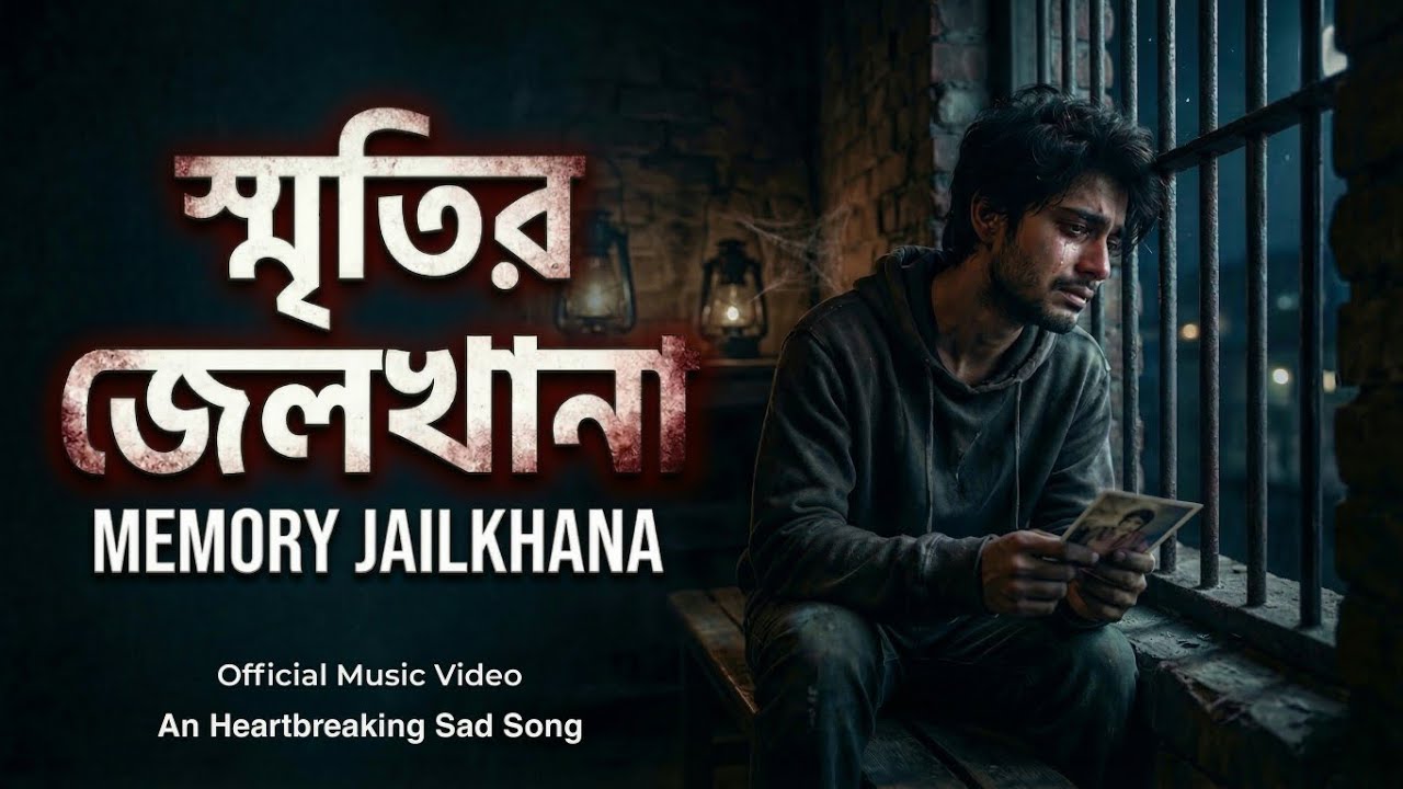 Smritir Jailkhana | স্মৃতির জেলখানা | Official Music Video | Bangla Sad Song | Audimi Bangla