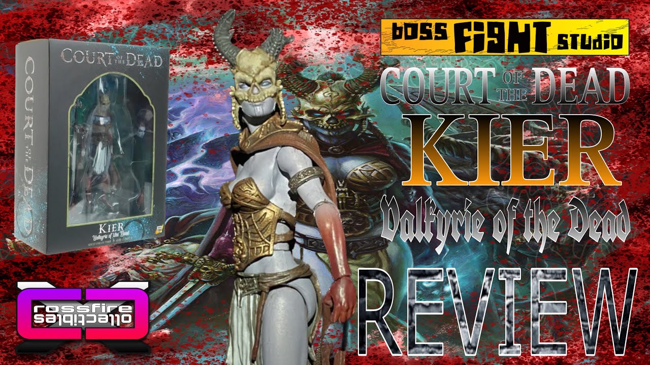 cXc Court of the Dead KIER • Valkyrie of the Dead • Figure Review • Boss Fight Studio