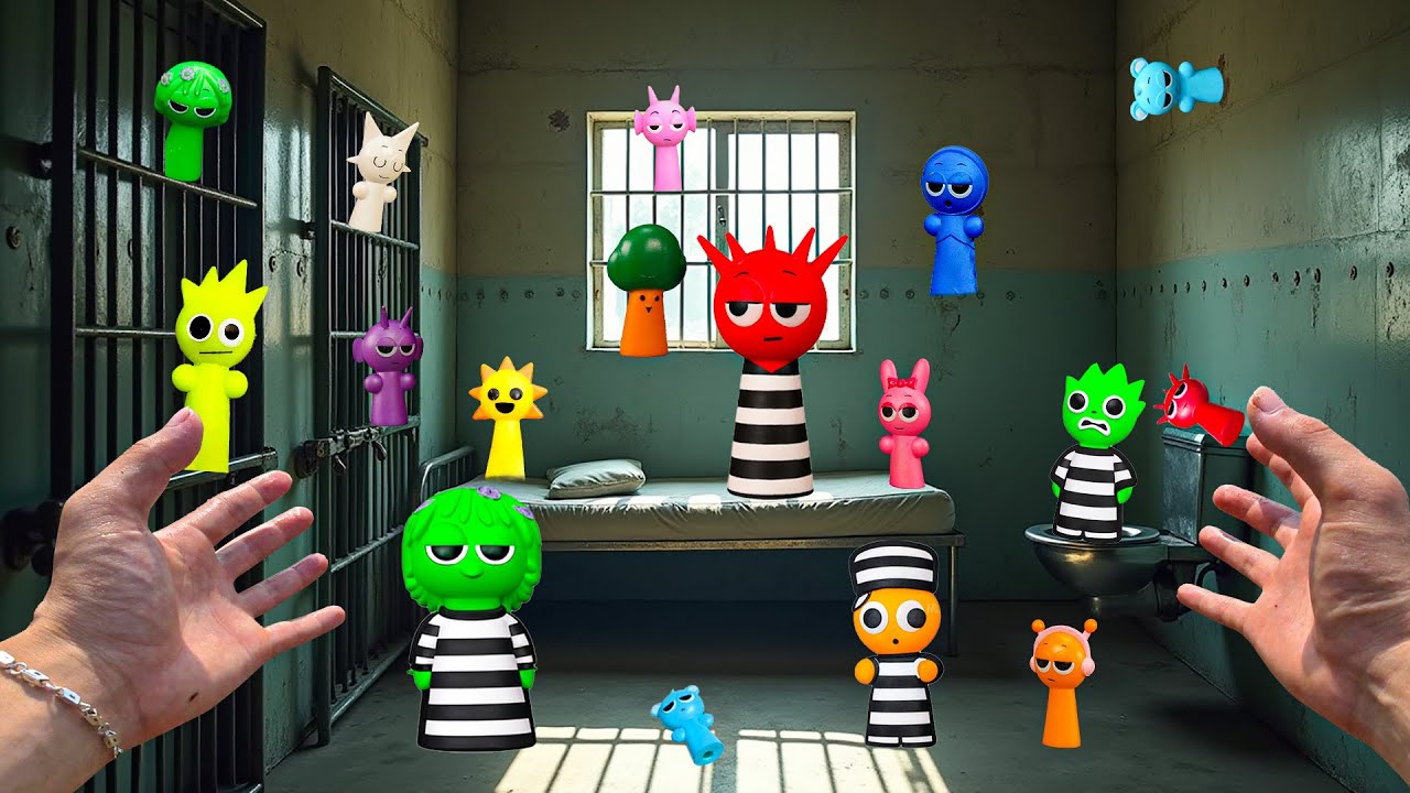 Камера Catch НОВЫЕ ВСЕ INCREDIBOX SPRUNKI в реальной жизни — Хотите пойти вместе?