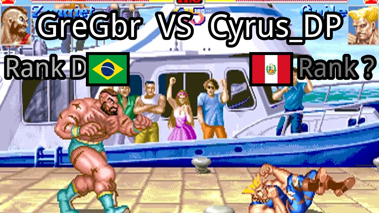 Super Street Fighter II X: Grand Master Challenge: (BR) GreGbr vs (PE) Cyrus_DP - 2021-04-16 15:47: