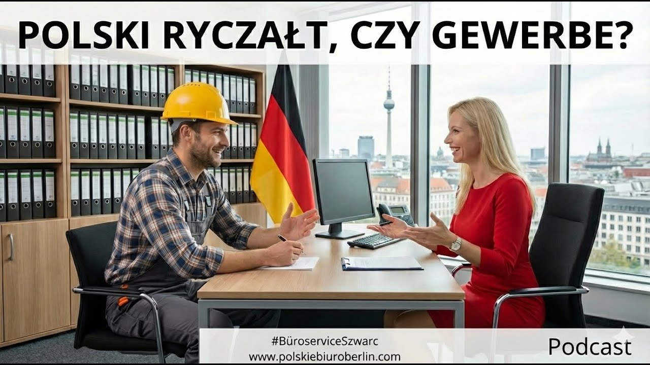POLSKI RYCZAŁT, CZY GEWERBE? Polska firma budowlana w Niemczech