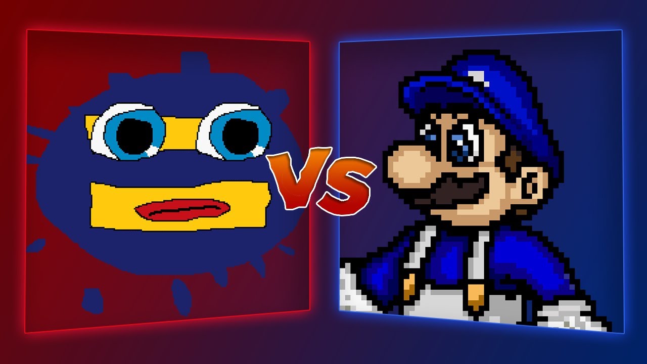 MUGEN Battle - Splaat vs SMG4