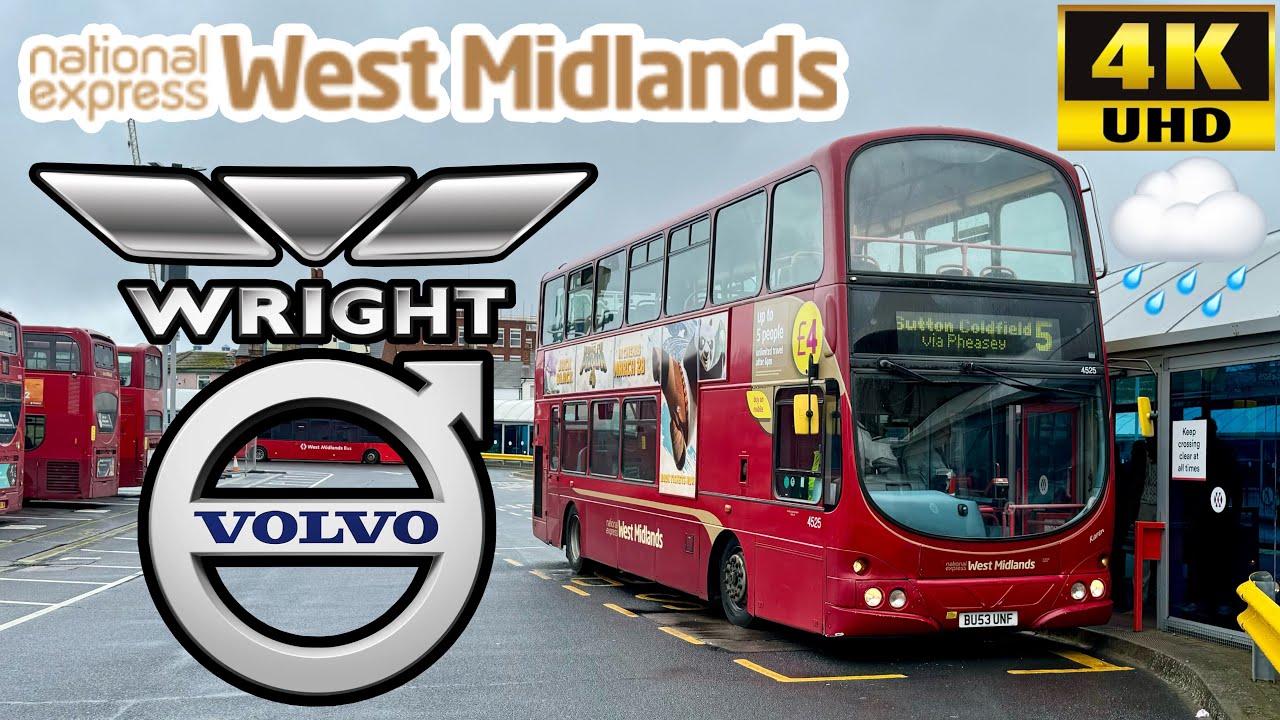 [National Express West Midlands: 5 West Bromwich to Sutton Coldfield] Wright EclipseGemini VolvoB7TL