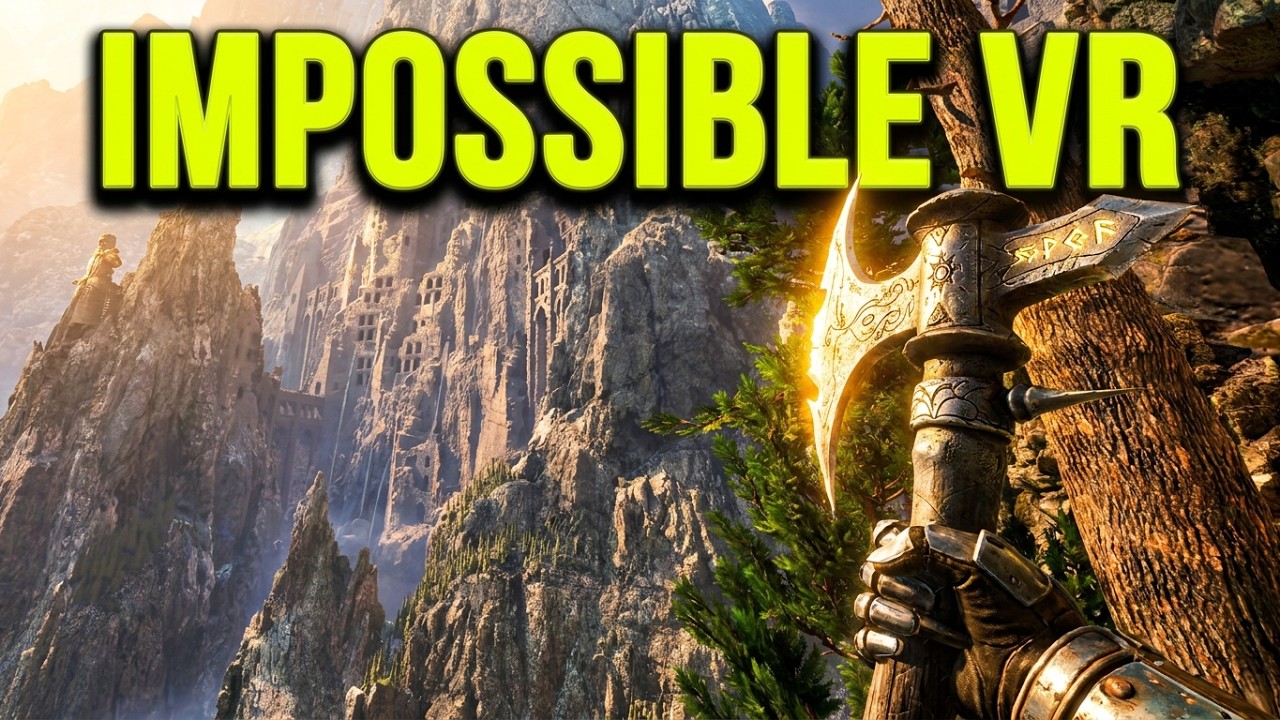 If Skyrim VR Was Made in Unreal Engine 5... (Fatekeeper UEVR)