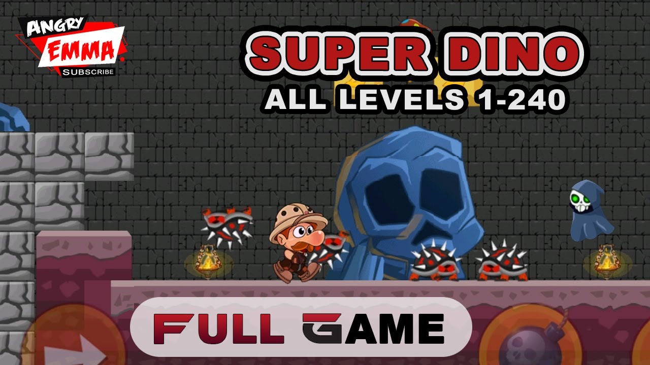 Deno's World - FULL GAME (ALL Levels 1-240)