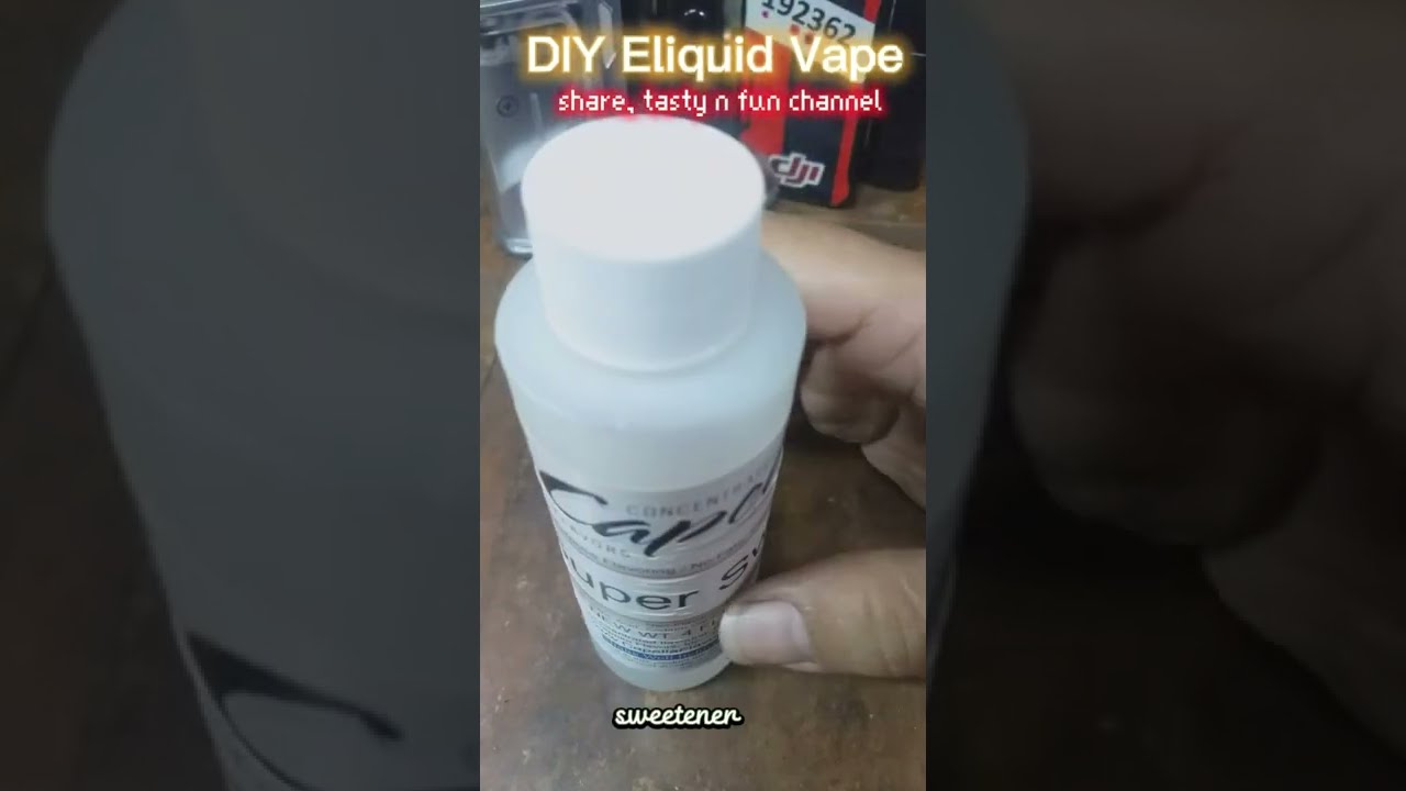DIY eliquid ejuice vape
