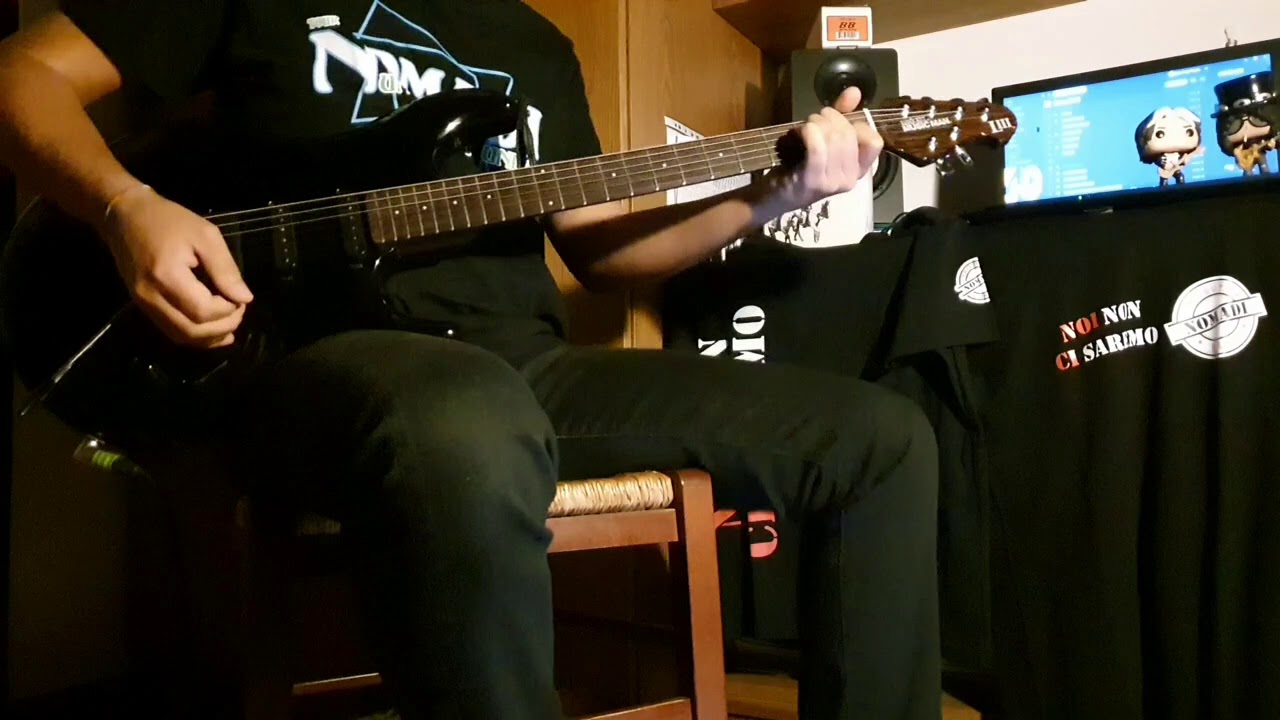 Nomadi - Io Voglio Vivere - (guitar cover by Sisko)