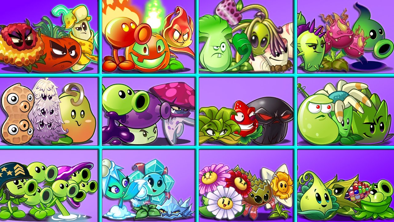 Random 12 Team Plants Battlez - Which Teams Plant Will Win? - PvZ 2 Tournament
