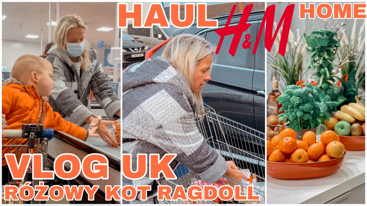 VLOG UK | RATUJCIE NAS | H&M HOME HAUL | RÓŻOWE WŁOSY KOTA | TANIE ZAKUPY | SAJGONKI | MAŁY MIKOŁAJ