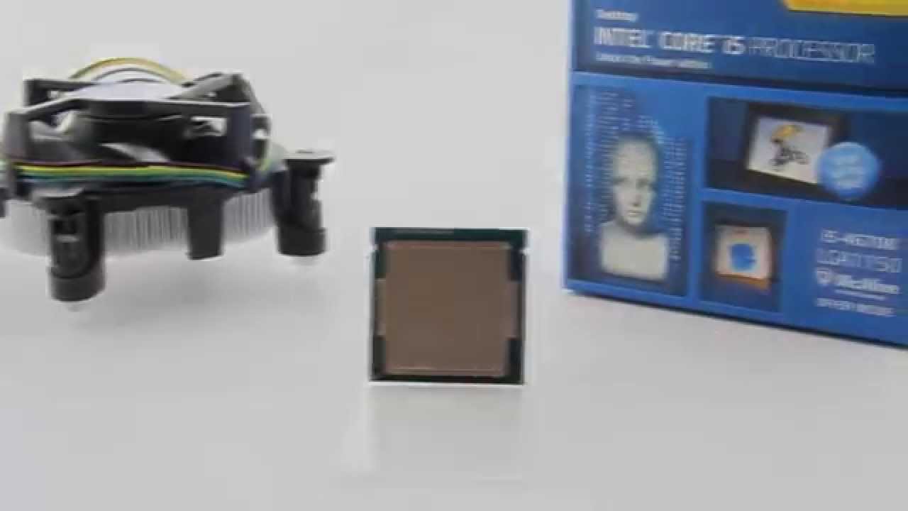 Intel Core i5-4670K - unboxing