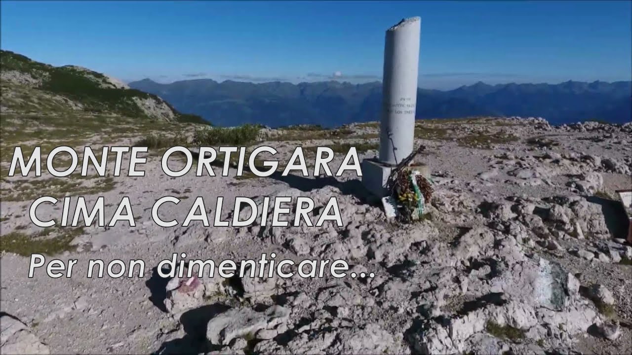 Cima della Caldiera - Monte Ortigara (Il calvario degli Alpini) - Itinerari trekking Grande Guerra