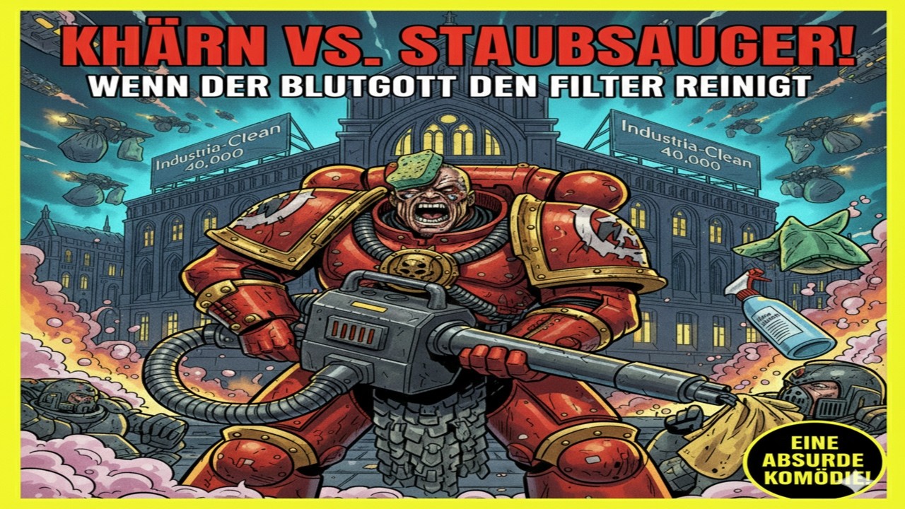 KHARN VS. STAUBSAUGER: WENN DER BLUTGOTT DEN FILTER REINIGT – EINE ABSURDE CHAOS-KOMÖDIE!