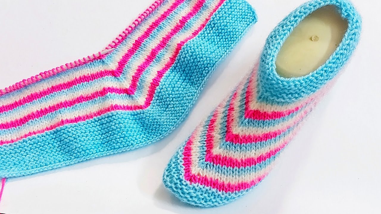 Knitting Ladies Socks , Shoes