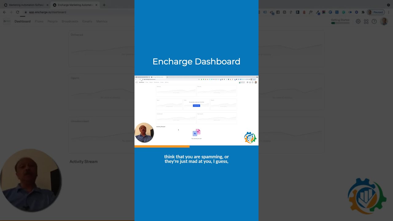 Encharge - Dashboard: An Email Marketing Automation Platform #shorts