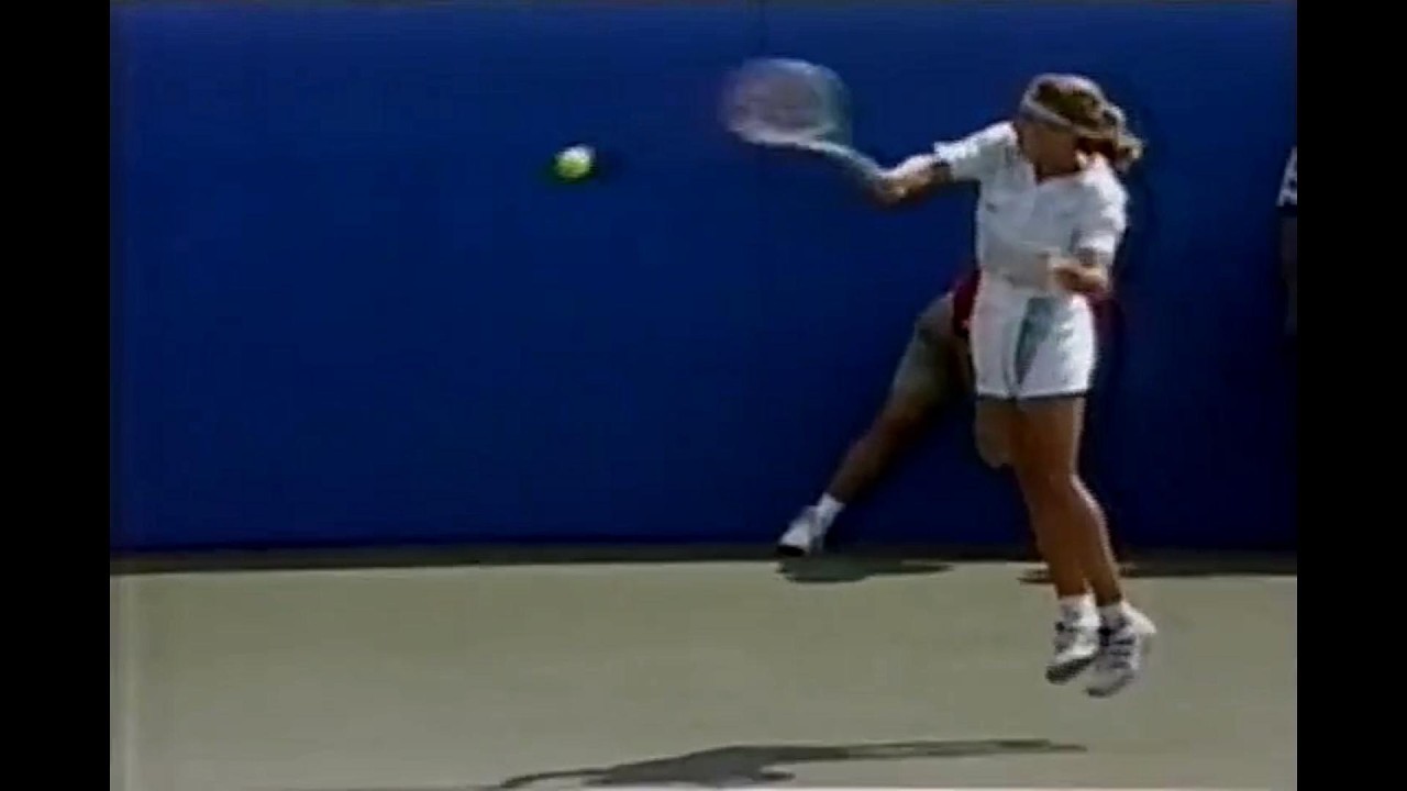 Штеффи Граф против Яны Новотной, полуфинал Открытого чемпионата США 1994 года ❤️