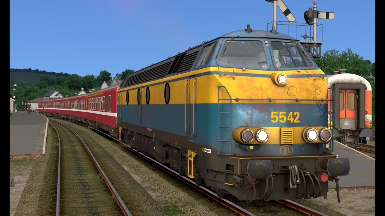 Train Simulator 2022 | HLD 55 Blauw / Bleu | Sktrains | M4 Bordeau | NMBS Dieselmap SNCB | HLD55
