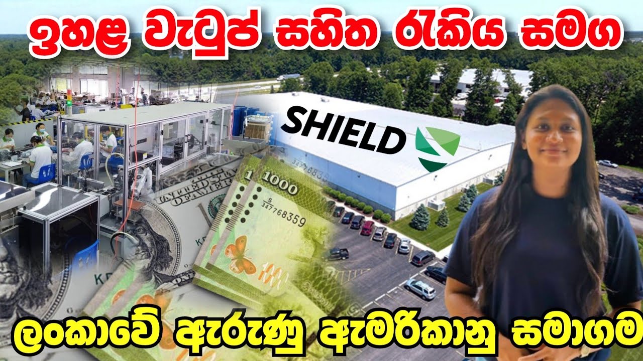 ඉහළ වැටුප් සහිත රැකියා සමග ලංකාවට ආව අලුත් ඇමරිකන් සමාගම - Shield
