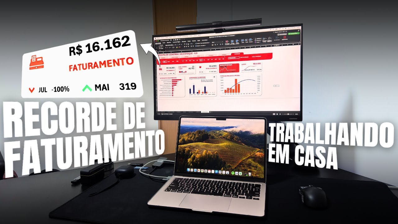 Trabalhando de Casa: Bati Meu Recorde de Faturamento em 30 Dias