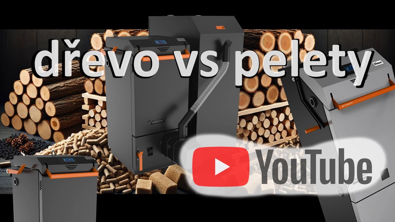 Blaze Harmony - dřevo vs pelety