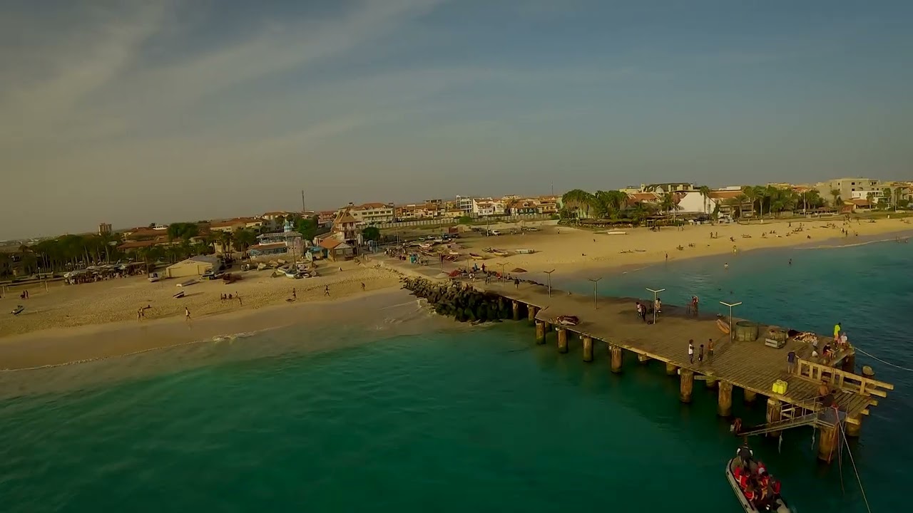 🥰 CAPO VERDE / ISOLA DI SAL / SPIAGGIA DI SANTA MARIA CON IL MIO DRONE FPV - VIDEO IN 4K 🥰