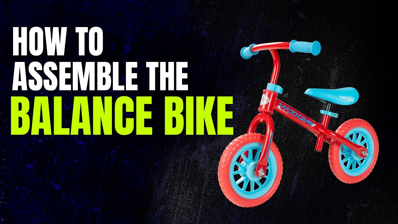 Распаковка и сборка беговела Madd Gear My 1st Toddler Balance Bike