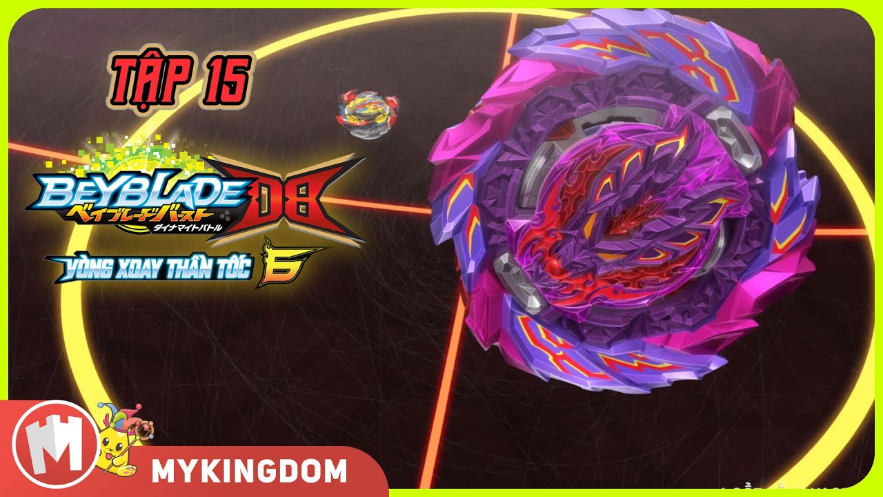 BEYBLADE VÒNG XOAY THẦN TỐC 6 | Tập 15: Hoàng Tử Bóng Đêm Trở Lại | BEYBLADE BURST QUADDRIVE