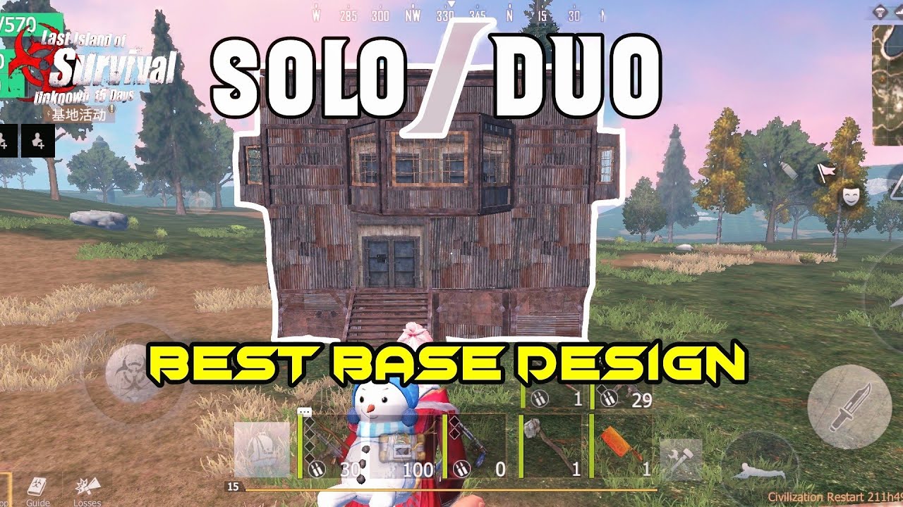 Last island of survival Solo Duo Best Base Design low upgrade cost | #lios #ldrs