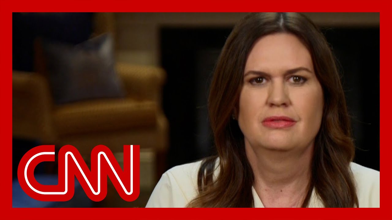 'Bizarre': See John King's reaction to Sarah Huckabee Sanders' speech