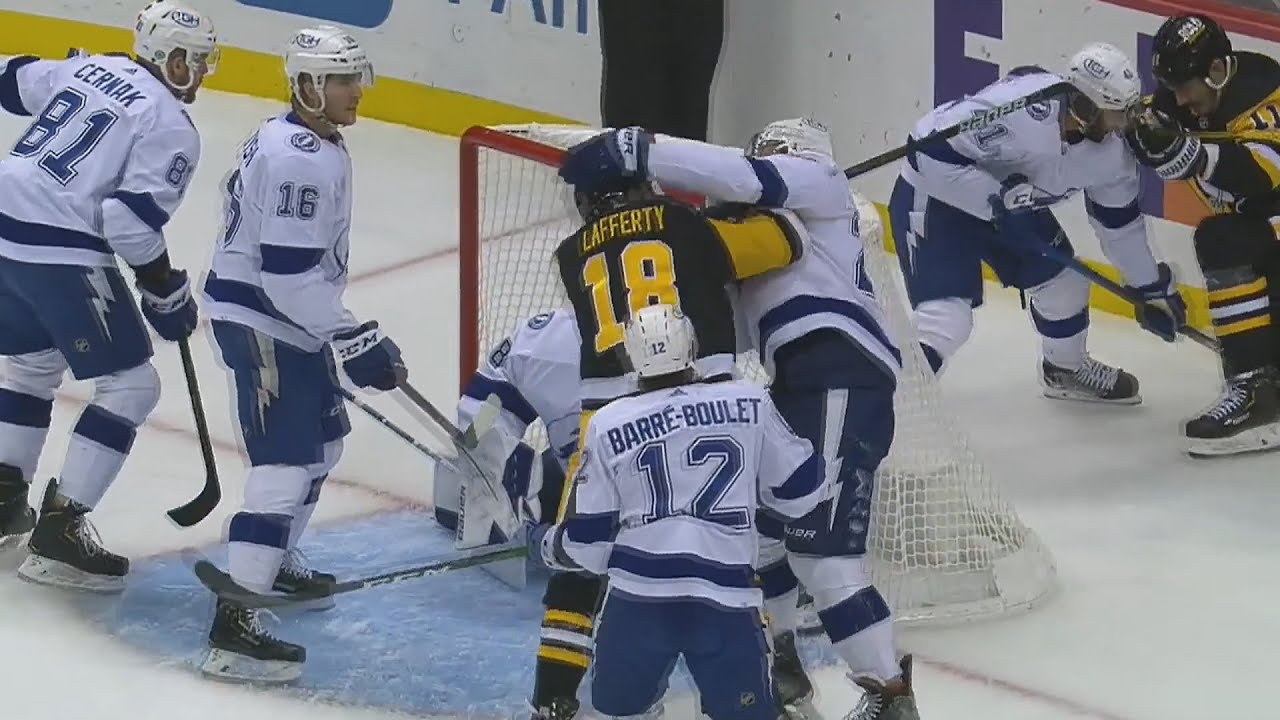 Ryan McDonagh Goes After Sam Lafferty After Hit