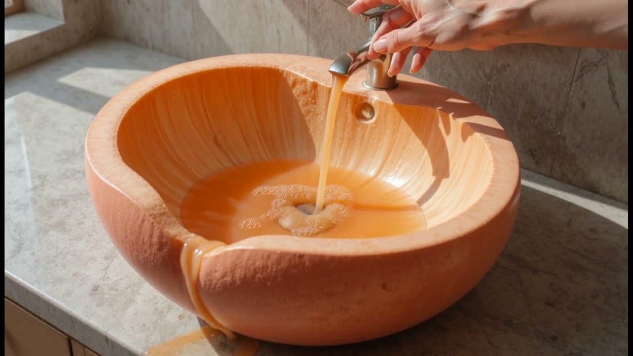 ASMR | Fruit Shaped Sink with Flowing Juice | Surreal and Hyper Realistic AI Design Concept